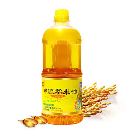 申源稻米油 一滴金黃，盡藏稻谷珍萃